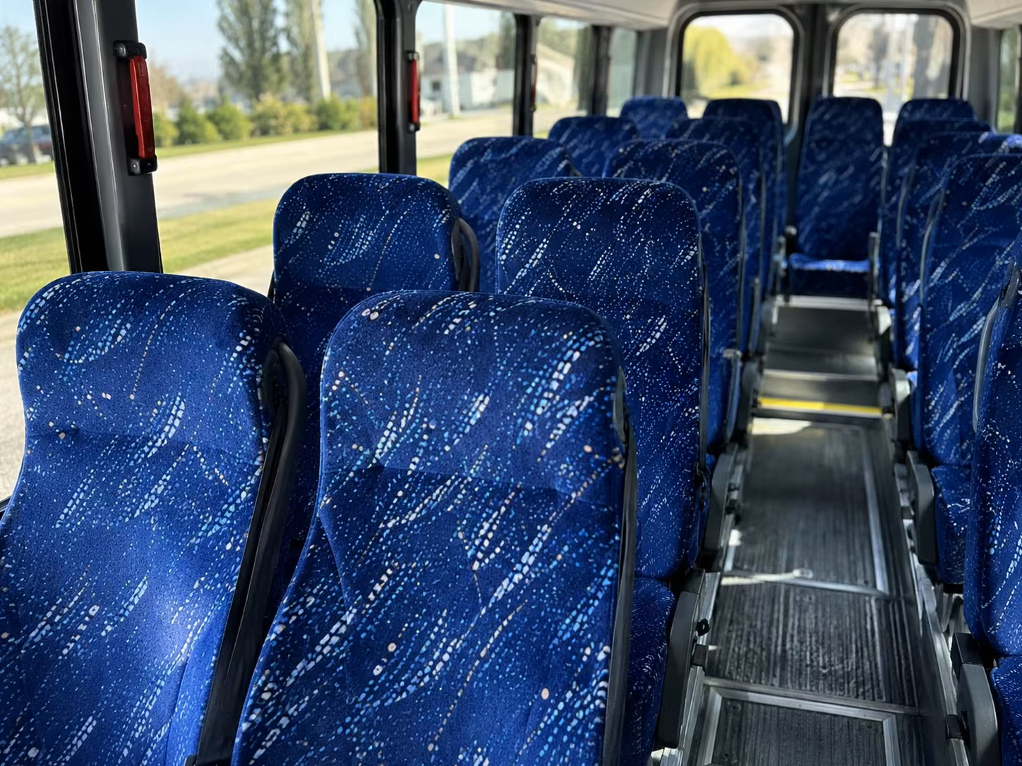 20 passenger minibus interior
