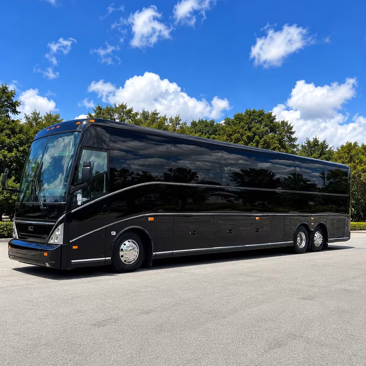 corporate event and employee charter bus rentals in broken arrow