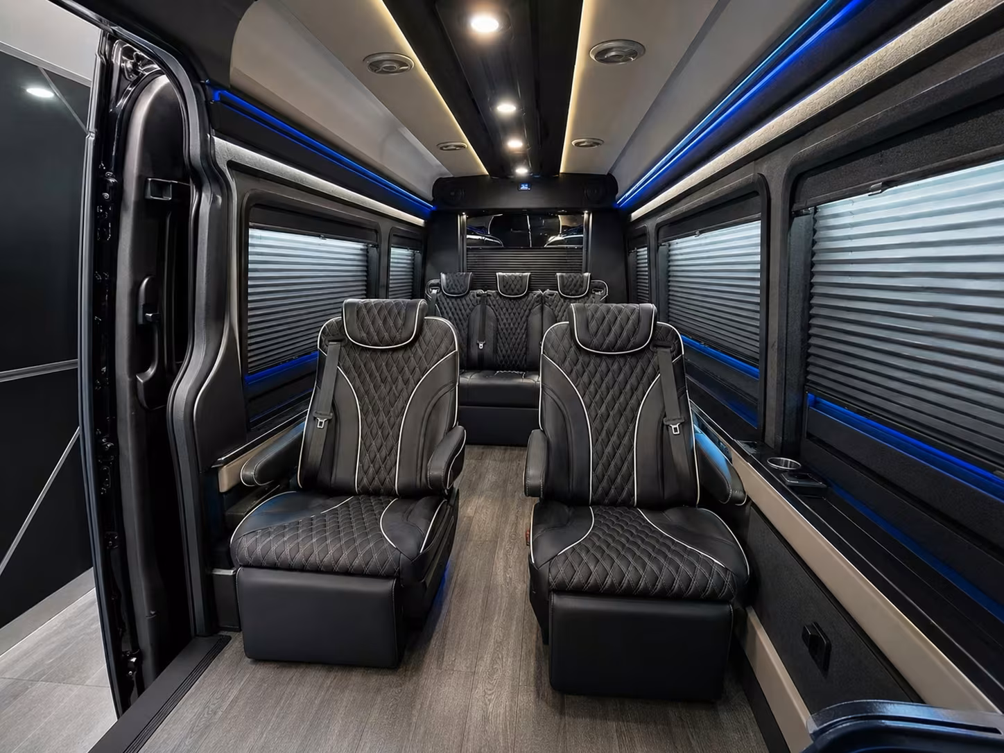 private airport bus rentals in broken arrow instead of rideshare