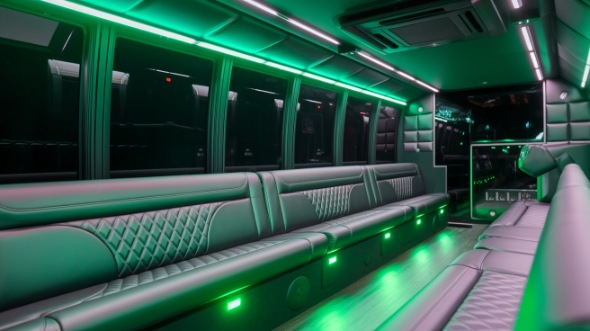 broken arrow sprinter limo rental inside
