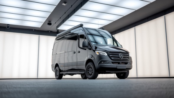 sprinter van with driver broken arrow